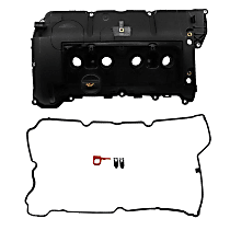 Valve Cover, Includes Valve Cover Gasket and Spark Plug Tube Seals, Includes Oil Filler Cap, 4 Cyl 1.6L