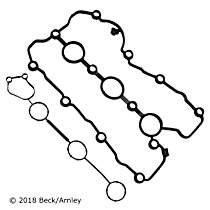 Driver Side Valve Cover Gasket, Includes Upper and Lower Spark Plug Tube Seals, 6 Cyl 3.2L