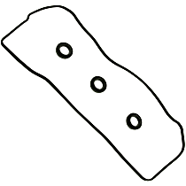 Driver Side Valve Cover Gasket, Includes Spark Plug Tube Seals, 6 Cyl 3.5L, Beck Arnley OE Replacement