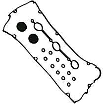 Valve Cover Gasket, Includes tube seals, grommets and circular cam plugs, 6 Cyl 3.5L, Beck Arnley OE Replacement - 