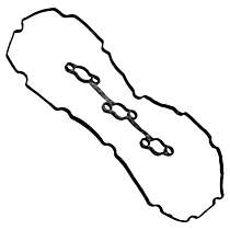 Driver Side Valve Cover Gasket, Includes Spark Plug Tube Seals, 6 Cyl 3.5L