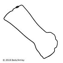 036-2043 Valve Cover Gasket, 1.0L, 3Cyl