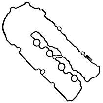 Valve Cover Gasket, Includes Spark Plug Tube Seals, 4 Cyl 2.0L, OE Replacement Series - 