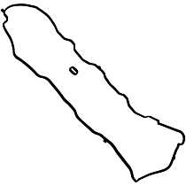 Valve Cover Gasket, Includes Small Seal, 4 Cyl 2.0L - 