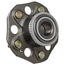 Rear, Driver or Passenger Side Wheel Hub, Axle Nut Not Included, 5 Lugs