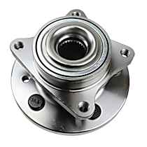 051-6358 Front, Driver or Passenger Side Wheel Hub, 5 Lugs