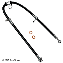 073-1394 Front, Driver Side OE Replacement Series Brake Line
