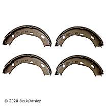 081-0070 Parking Brake Shoe - Direct Fit, 2-Wheel Set