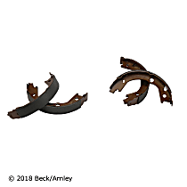 081-3210 Parking Brake Shoe - Direct Fit, 2-Wheel Set