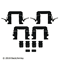 OE Replacement Series Brake Hardware Kit - Direct Fit, Kit