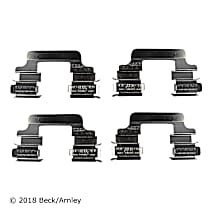084-1989 OE Replacement Series Brake Hardware Kit - Direct Fit, Kit
