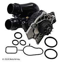 Water Pump, Includes Thermostat, New, 4 Cyl 2.0L, OE Replacement Series - 
