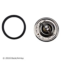 Thermostat, 4 Cyl 1.6L, Includes Gasket/Seal, Temperature 192, Copper/Stainless Steel - 