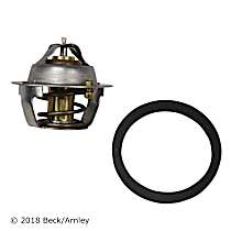 Thermostat, 4 Cyl 1.3L, Gasket/Seal Not Included, Temperature 180, Copper/Stainless Steel - 