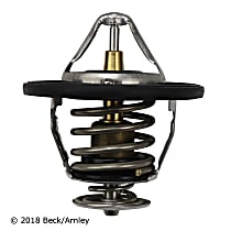 Thermostat, 6 Cyl 3.5L, Includes Gasket/Seal, Temperature 180, Copper/Stainless Steel - 