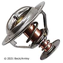 Thermostat, 6 Cyl 3.5L, Gasket/Seal Not Included, Temperature 180, Stainless Steel - 