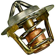 Thermostat, 4 Cyl 1.6L, Includes Gasket, Temperature 195, Copper/Stainless Steel - 