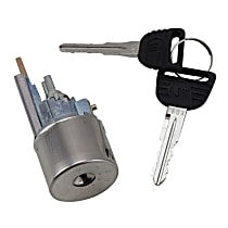 Ignition Lock Cylinder, Manual Transaxle, with Key - 