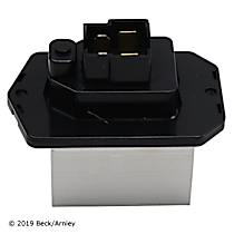 Blower Motor Resistor, For Primary HVAC - Front