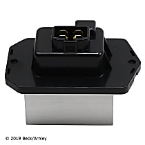 Blower Motor Resistor, For Auxiliary HVAC System - Rear