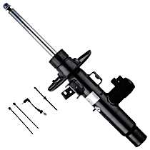 Front, Driver Side Shock, With Electronic Suspension, B4 OE Replacement Series