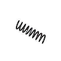 36-198375 Rear, Driver or Passenger Side Coil Springs, Sold individually B3 OE Replacement Series