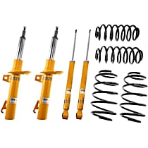 Front and Rear Suspension Kit, Front Lowered Height: 25mm, up to 1135kg Axle Load, Rear Lowered Height: 15mm, up to 925kg Axle Load, B12 Pro-Kit Series
