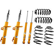 Front and Rear, Suspension Kit, Sedan, Front Lowered Height: 20mm, up to 1060kg Axle Load, Rear Lowered Height: 15mm, up to 1190kg Axle Load, With Electronic Suspension, B12 Pro-Kit Series