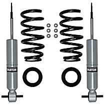 Suspension Kit, Extended Cab Pickup, 4WD; Aftermarket Upper Control Arms required - Bilstein B8 Control Arm Kit # 51-304669 or 51-304676 recommended depending on OE arm style - see catalog for details, Provides 1.85-2.75" Front Lift