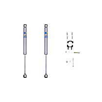 Steering Stabilizer, 4WD - Front