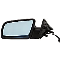 Driver Side Mirror, Power, Manual Folding, Heated, Paintable, Without Signal Light, Without memory, Without Puddle Light, Without Auto-Dimming, Without Blind Spot Feature, Base Model
