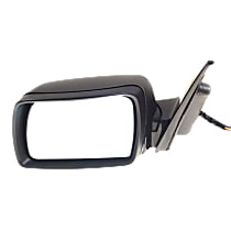 Driver Side Mirror, Power, Power Folding, Heated, Paintable, Without Signal Light, With memory, With Puddle Light, Without Auto-Dimming, Without Blind Spot Feature