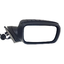 Passenger Side Mirror, Power, Manual Folding, Heated, Paintable, Without Signal Light, With memory, Without Puddle Light, Without Auto-Dimming, Without Blind Spot Feature, Base Model