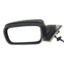 Driver Side Mirror, Power, Power Folding, Heated, Paintable, Without Signal Light, With memory, Without Puddle Light, Without Auto-Dimming, Without Blind Spot Feature, Base Model
