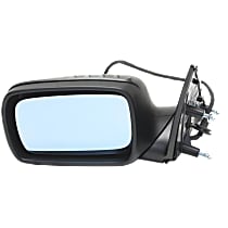 Driver Side Mirror, Power, Power Folding, Heated, Paintable, Without Signal Light, With memory, Without Puddle Light, Without Auto-Dimming, Without Blind Spot Feature, Base Model