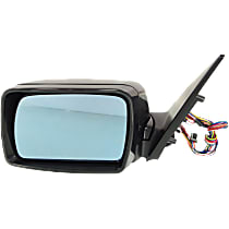 Driver Side Mirror, Power, Power Folding, Heated, Paintable, Without Signal Light, With memory, With Puddle Light, With Auto-Dimming, Without Blind Spot Feature