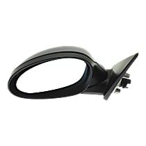 Driver Side Mirror, Power, Manual Folding, Heated, Paintable, Without Signal Light, Without memory, Without Puddle Light, Without Auto-Dimming, Without Blind Spot Feature