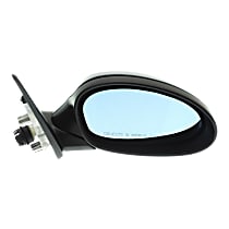 Passenger Side Mirror, Power, Manual Folding, Heated, Paintable, Without Signal Light, Without memory, Without Puddle Light, Without Auto-Dimming, Without Blind Spot Feature, Base Model