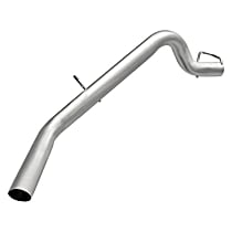 102-7863 Direct-Fit Exhaust Series Tail Pipe - Natural, Aluminized Steel, Direct Fit, Sold individually