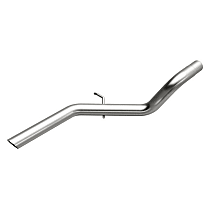 102-7875 Direct-Fit Exhaust Series Tail Pipe - Natural, Aluminized Steel, Direct Fit, Sold individually