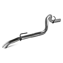 102-7908 Direct-Fit Exhaust Series Tail Pipe - Natural, Aluminized Steel, Direct Fit, Sold individually