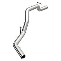 102-7921 Direct-Fit Exhaust Series Tail Pipe - Natural, Aluminized Steel, Direct Fit, Sold individually