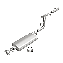 106-0003 Direct-Fit Exhaust Series - 1996-2001 Jeep Cherokee Exhaust System - Made of Aluminized Steel