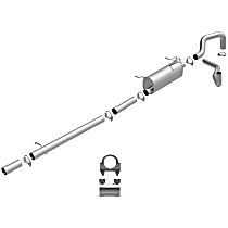 106-0007 Direct-Fit Exhaust Series - 1999-2004 Ford Exhaust System - Made of Aluminized Steel