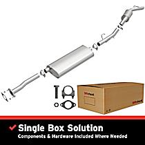 106-0009 Direct-Fit Exhaust Series - 2002-2009 Exhaust System - Made of Aluminized Steel