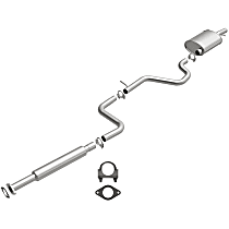 106-0016 Direct-Fit Exhaust Series - 2005-2008 Pontiac Grand Prix Exhaust System - Made of Aluminized Steel
