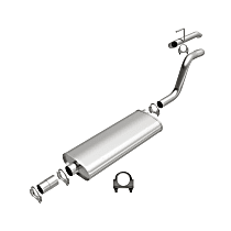 106-0018 Direct-Fit Exhaust Series - 1999-2004 Jeep Grand Cherokee Exhaust System - Made of Aluminized Steel