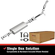 106-0021 Direct-Fit Exhaust Series - 2005-2008 Exhaust System - Made of Aluminized Steel