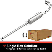 106-0029 Direct-Fit Exhaust Series - 2002-2005 Dodge Ram 1500 Exhaust System - Made of Aluminized Steel