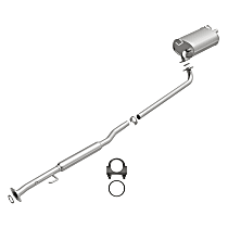 106-0046 Direct-Fit Exhaust Series - 1997-2003 Toyota Exhaust System - Made of Aluminized Steel